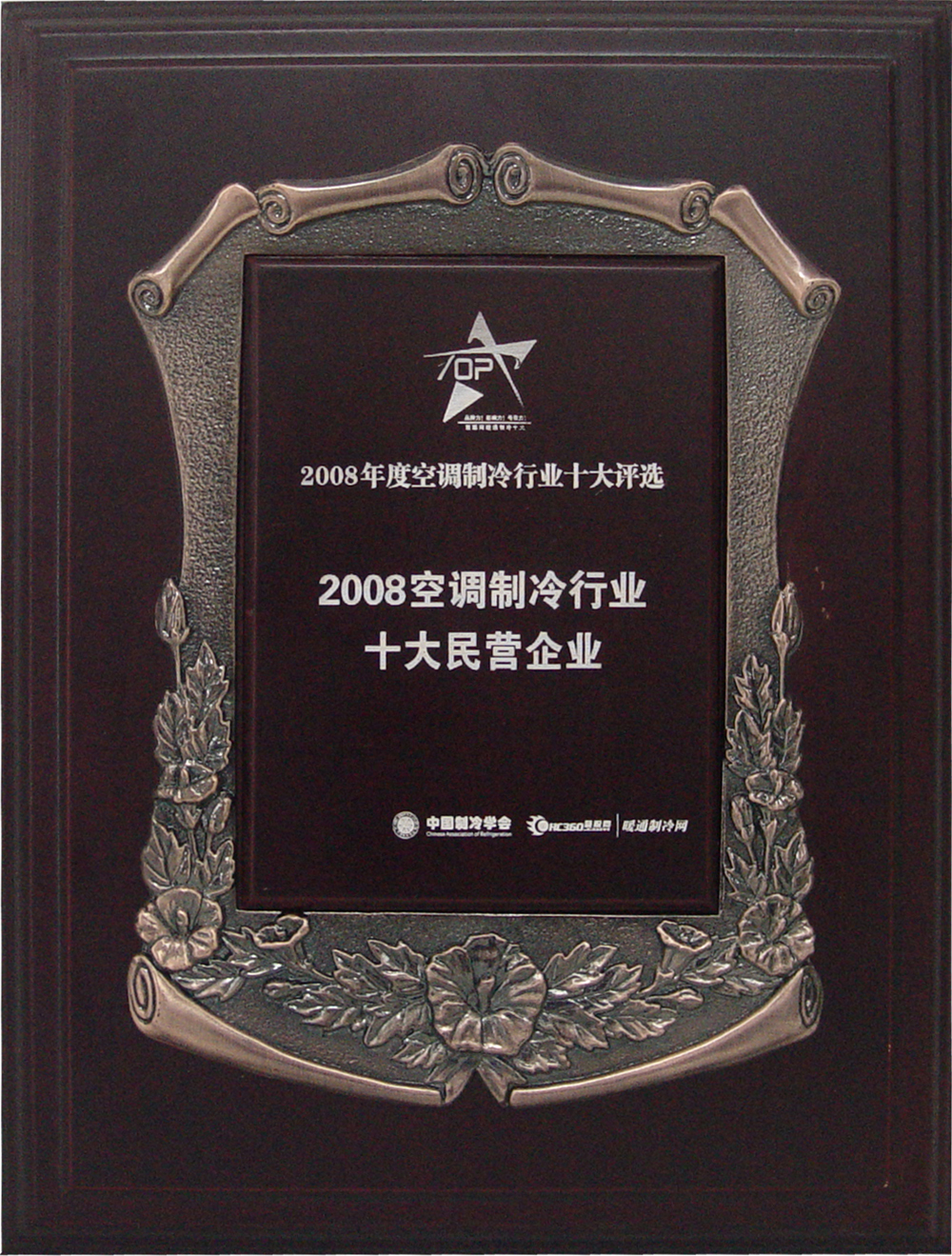 2008�յ�������ҵʮ����Ӫ��ҵ